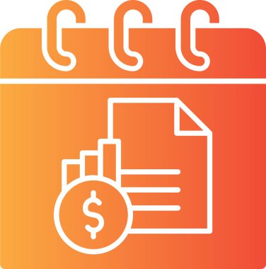 belge simgesi vektör illüstrasyonu