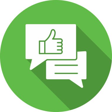 Başparmak yukarı. Web simgesi