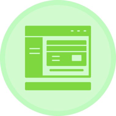 Tarayıcı web simgesi düz biçimli