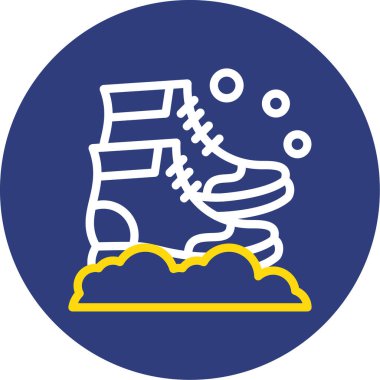 Moda tarzında izole edilmiş buz pateni simgesi