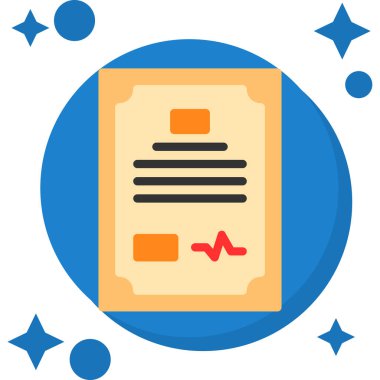 trend tarzında sözleşme simgesi