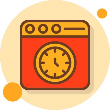 Mutfak simgesi vektör illüstrasyonu