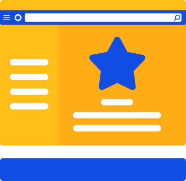 Web simgesi tasarımı vektör illüstrasyonu