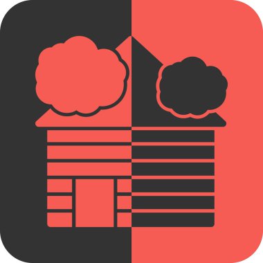 Modern simgenin vektör illüstrasyonu