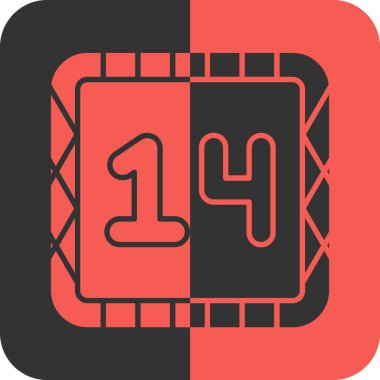 vektör illüstrasyonu, çizgi film simgesi ögesi.