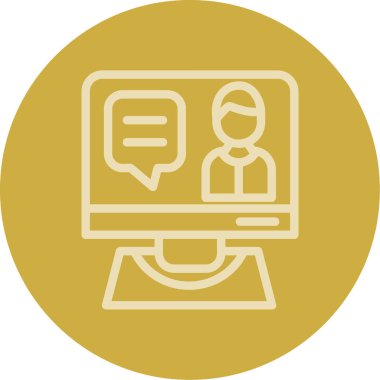 Dizüstü bilgisayarın vektör simgesi