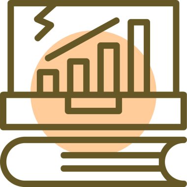 İş. Web simgesi basit illüstrasyon