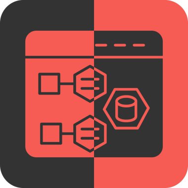 Gıda simgesinin vektör illüstrasyonu