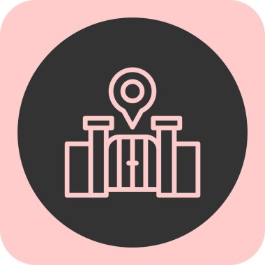 seo modern simgesinin vektör illüstrasyonu