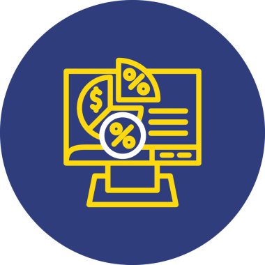 Seo simgesinin vektör illüstrasyonu