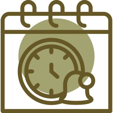 Çalar saat. Basit resimleme