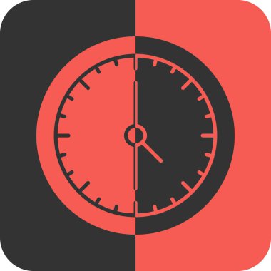 Saat simgesi, resimleme düzlüğü 