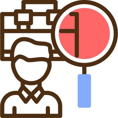 iş simgesi, vektör resimleme