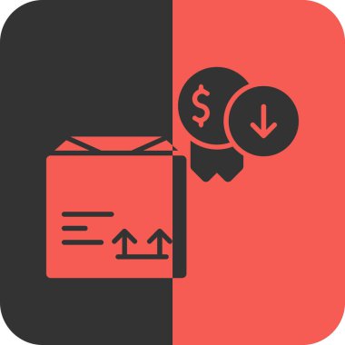 Dolar simgesi vektör illüstrasyonu