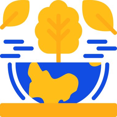 vektör küresel ısınma simgesi