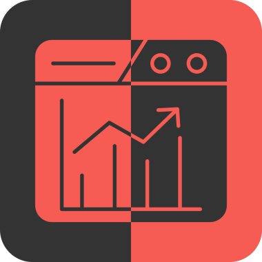 Modern b 'nin vektör illüstrasyonunda makinenin eksik simgesi