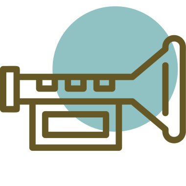 Modern simgenin vektör illüstrasyonu