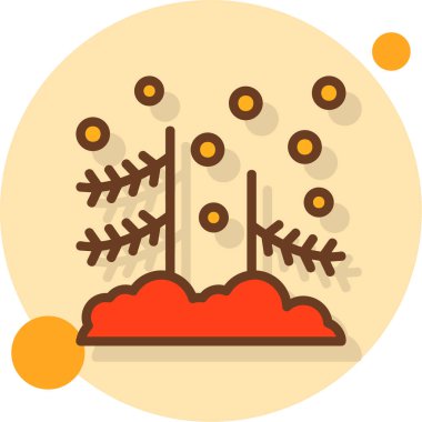 park simgesi vektör illüstrasyonu