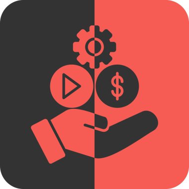 ticari pazarlama kavramı simgesi