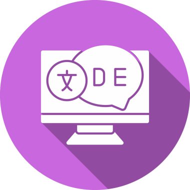 seo modern simgesinin vektör illüstrasyonu