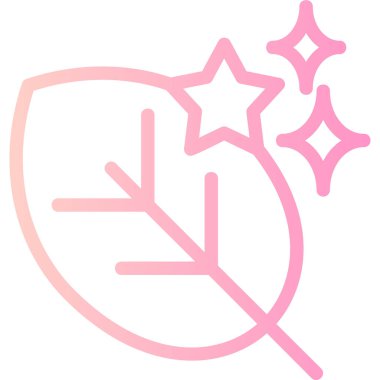 Bir yıldızın yıldız simgesinin vektör çizimi