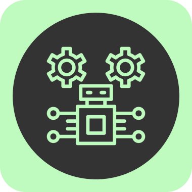 seo modern simgesinin vektör illüstrasyonu