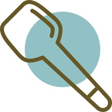 Çizgi film simgesinin vektör çizimi