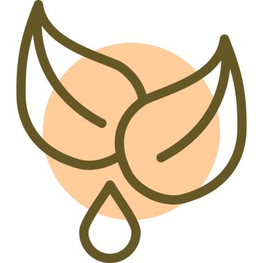 Modern simgenin vektör illüstrasyonu