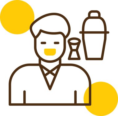 Bir fincan kahveli adam.