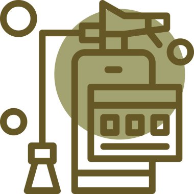 seo modern simgesinin vektör illüstrasyonu