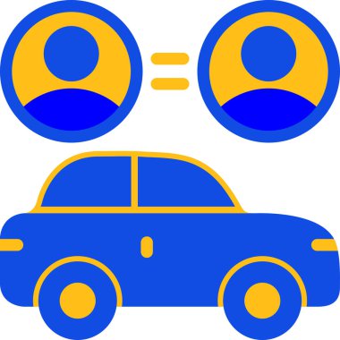 Taksi servisi simgesi