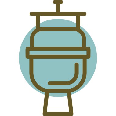 Modern su ikonunun vektör illüstrasyonu