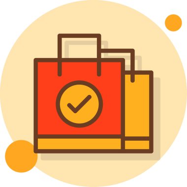 Alışveriş çantası. Basit tasarım