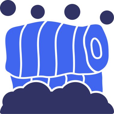 Basit vektör simgesi tasarımı illüstrasyonu