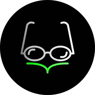 Modern b 'nin vektör illüstrasyonu maske simgesinden yoksun