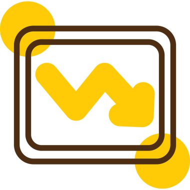 ok simgesi vektör illüstrasyonu