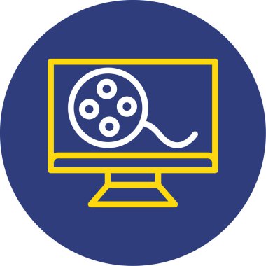 bilgisayar vektörü resimleme simgesi