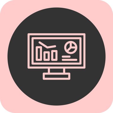 vektör izleyici simgesi illüstrasyonu