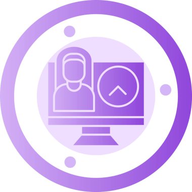 Seo simgesinin vektör illüstrasyonu