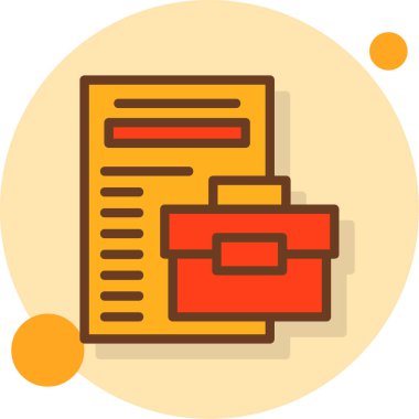 belge dosya simgesi doldurulmuş özet biçimi