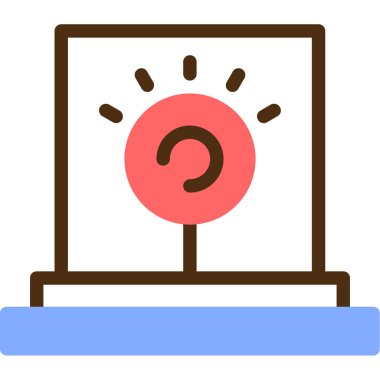 Web renk tasarım simgesi geliştirme için