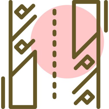 ok simgesi vektör illüstrasyonu