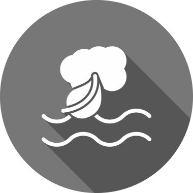 Su. Web simgesi basit illüstrasyon