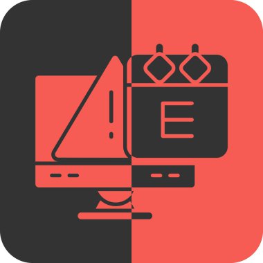 Yazıcı simgesi vektör illüstrasyonu