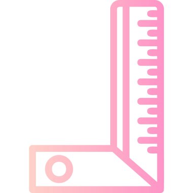 cetvel simgesi çizimi