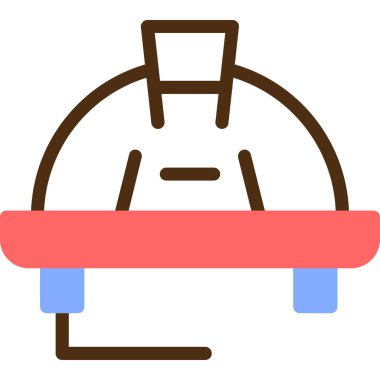 Çanta. Web simgesi basit illüstrasyon