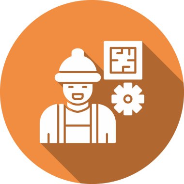 İnşa simgesi vektör illüstrasyonu