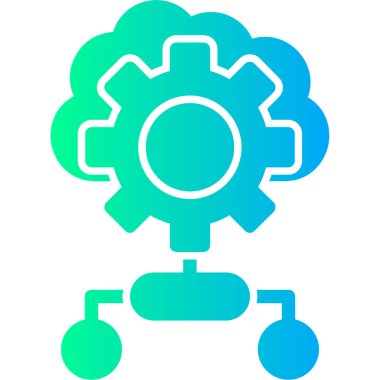 Vektör dişli simge tasarlamak