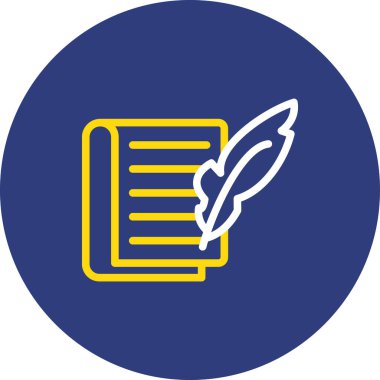 Not simgesi vektör illüstrasyonu yazılıyor