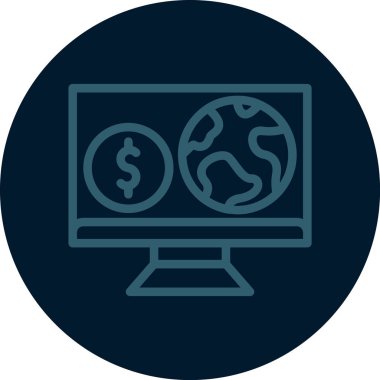 vektör genel web simgesi illüstrasyonu